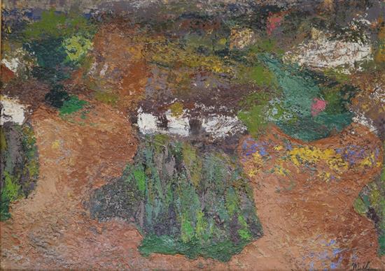 Ronald Forsyth Millen (1922-1990), oil on board, Autumn No. 1. Mallorca, 61 x 84.5cm